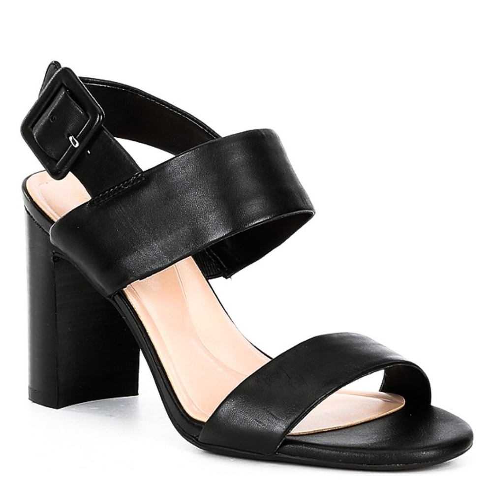 Preston & York Genuine Leather Mustard Heels - Picture 2 of 8